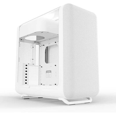 Caja semitorre Hyte X50 TG blanca panel cristal templado malla frontal ATX Caja semitorre Hyte X50 TG blanca panel cristal templado malla frontal ATX