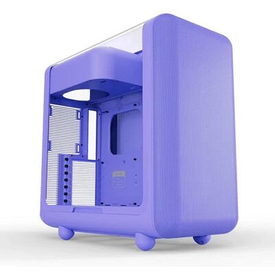 Caja torre Hyte X50 TG morada cristal templado ATX/EPS refrigeración avanzada Caja torre Hyte X50 TG morada cristal templado ATX/EPS refrigeración avanzada