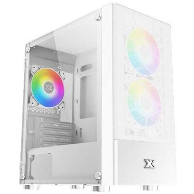 Caja Micro ATX Xigmatek Oreo Arctic Blanca con ventana y 3 ventiladores FRGB Caja Micro ATX Xigmatek Oreo Arctic Blanca con ventana y 3 ventiladores FRGB