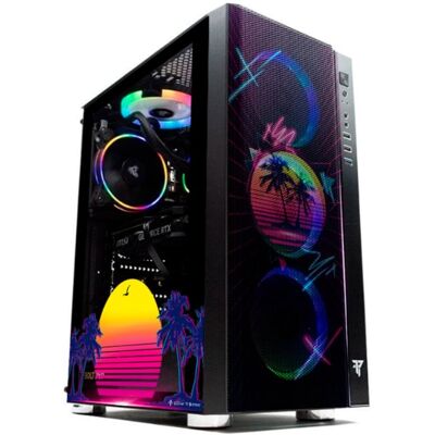 Tempest Umbra RGB Torre ATX Negra - Magic City Edition by PcCom Tempest Umbra RGB Torre ATX Negra - Magic City Edition by PcCom