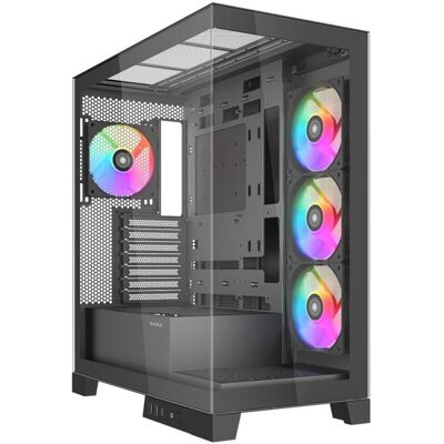 Carcasa Sama Gears V50 Midi Tower Negro ATX Carcasa Sama Gears V50 Midi Tower Negro ATX
