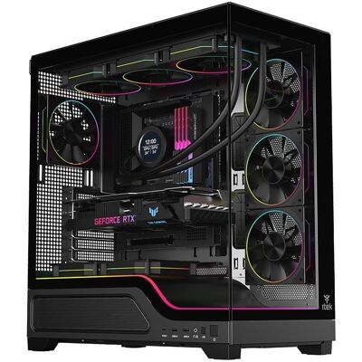 Carcasa Itek SHOWBUI WAVE 82B Torre ATX RGB Carcasa Itek SHOWBUI WAVE 82B Torre ATX RGB