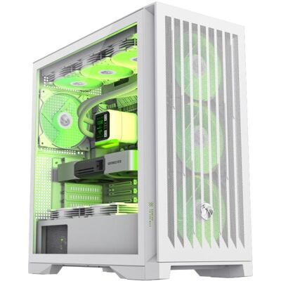 Carcasa GameMax Leader 2 WH Full Tower Blanco ATX Carcasa GameMax Leader 2 WH Full Tower Blanco ATX