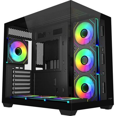 Carcasa FSP M341-BA Midi Tower ARGB Negro Carcasa FSP M341-BA Midi Tower ARGB Negro