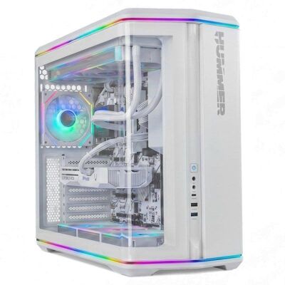 Carcasa Ordenador Nox Hummer Anvil Semitorre ATX Cristal Templado Curvo Blanca ARGB Carcasa Ordenador Nox Hummer Anvil Semitorre ATX Cristal Templado Curvo Blanca ARGB