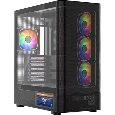 Caja PC Modecom Volcano AQ400 ARGB Midi Tower Caja PC Modecom Volcano AQ400 ARGB Midi Tower
