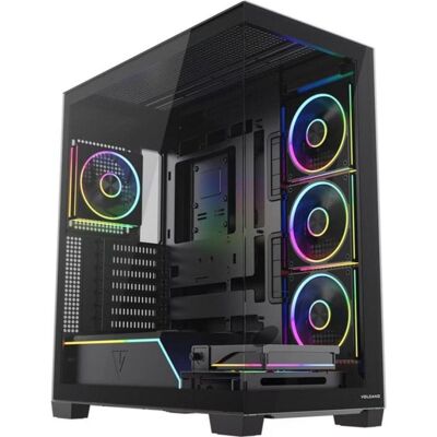 Caja PC Modecom Volcano Stellar Plus ARGB Midi Tower 5F Caja PC Modecom Volcano Stellar Plus ARGB Midi Tower 5F