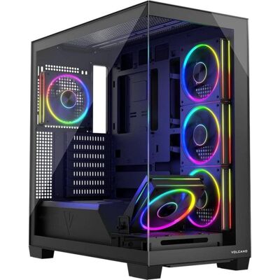 Caja PC Modecom Volcano Stellar 5F ARGB Negra Caja PC Modecom Volcano Stellar 5F ARGB Negra