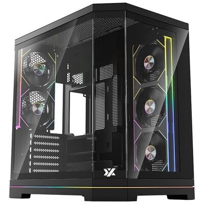 Carcasa PC XYZ NEUTRON X Negro Midi Tower ATX BTF Carcasa PC XYZ NEUTRON X Negro Midi Tower ATX BTF
