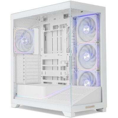 Caja PC NOX Hummer BLADE Torre ATX ARGB Blanco Vidrio Templado Caja PC NOX Hummer BLADE Torre ATX ARGB Blanco Vidrio Templado