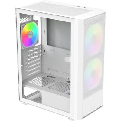 Caja PC Montech X2 Plus Blanca Torre Media ATX Gaming RGB Caja PC Montech X2 Plus Blanca Torre Media ATX Gaming RGB