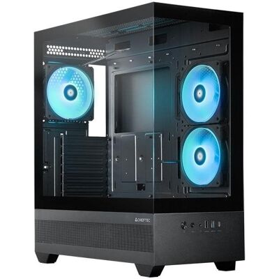 Caja PC Chieftec GT-01B-OP Midi Tower Negro RGB Caja PC Chieftec GT-01B-OP Midi Tower Negro RGB