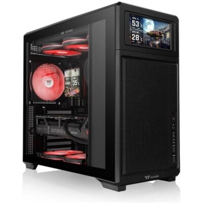 Caja PC Thermaltake TR300 TG Negro ATX Mid Tower Caja PC Thermaltake TR300 TG Negro ATX Mid Tower