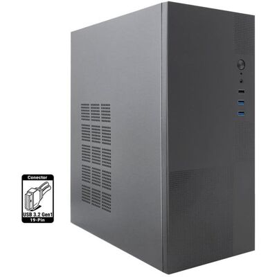 Caja PC CoolBox M440 Micro ATX con Fuente 500W 80+ Bronce Caja PC CoolBox M440 Micro ATX con Fuente 500W 80+ Bronce