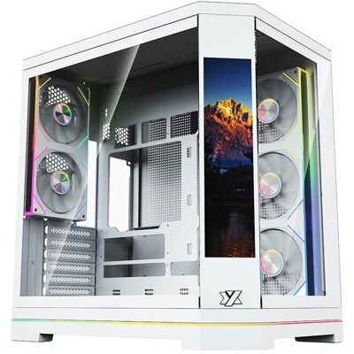 Caja PC XYZ NEUTRON X PRO Torre Midi Pantalla 9.1" Blanco BTF Caja PC XYZ NEUTRON X PRO Torre Midi Pantalla 9.1" Blanco BTF