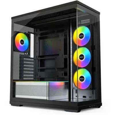 Caja PC Montech TG3 Panoramic ATX Mid-Tower ARGB compatible RTX 5090 y Back-Connect Caja PC Montech TG3 Panoramic ATX Mid-Tower ARGB compatible RTX 5090 y Back-Connect