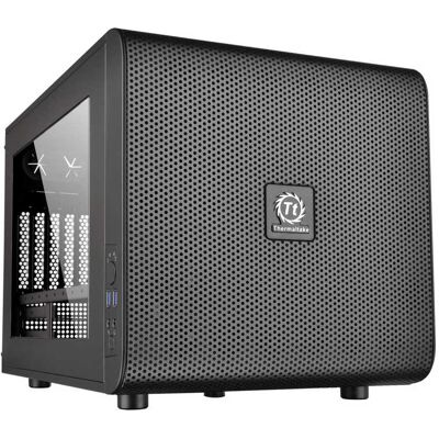 Thermaltake Core V21 Negro Con Ventana Thermaltake Core V21 Negro Con Ventana