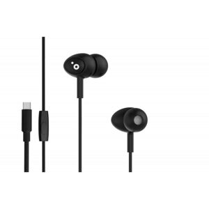 Auriculares Intrauditivos Sunstech BEATC Negros con Micrófono - USB-C Auriculares Intrauditivos Sunstech BEATC Negros con Micrófono - USB-C