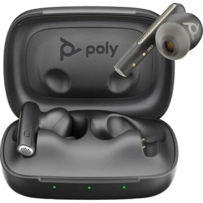 HP Estuche carga Poly Voyager Free 60 UC negro, protección robusta y ajuste perfecto HP Estuche carga Poly Voyager Free 60 UC negro, protección robusta y ajuste perfecto
