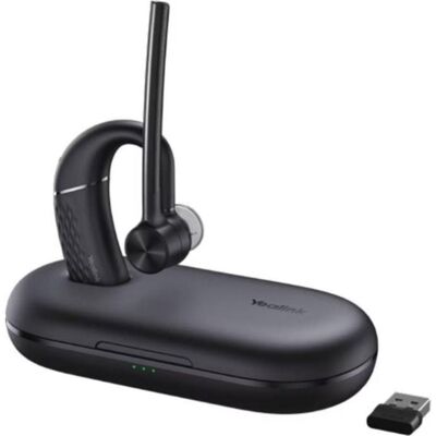 Auriculares Yealink BH71 Pro inalámbricos USB-C/A para oficina con micrófono y reducción de ruido, mono, negros Auriculares Yealink BH71 Pro inalámbricos USB-C/A para oficina con micrófono y reducción de ruido, mono, negros