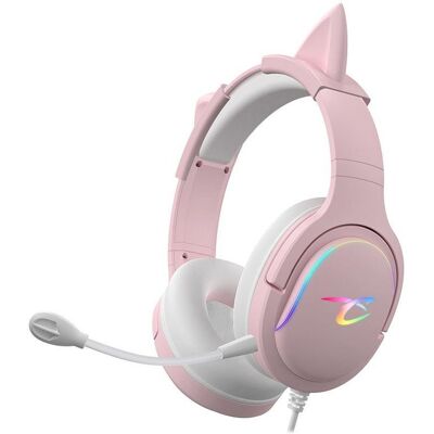 SUBSONIC Auriculares Gaming Spectra LED Rosa - Auriculares Gaming SUBSONIC Auriculares Gaming Spectra LED Rosa - Auriculares Gaming