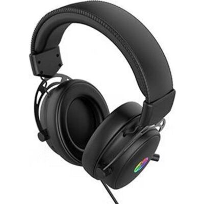 Auriculares HP DHE-8005N con cable USB y jack 3,5 mm para gaming negros Auriculares HP DHE-8005N con cable USB y jack 3,5 mm para gaming negros