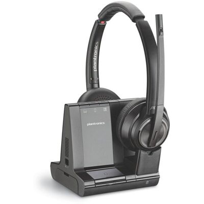 Plantronics Savi W8220-M Sistema de Auricular Inalámbrico DECT Certificado para Skype Empresarial Plantronics Savi W8220-M Sistema de Auricular Inalámbrico DECT Certificado para Skype Empresarial