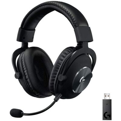 Logitech G Pro X Auriculares Gaming Inalámbricos con Lightspeed Negros Logitech G Pro X Auriculares Gaming Inalámbricos con Lightspeed Negros