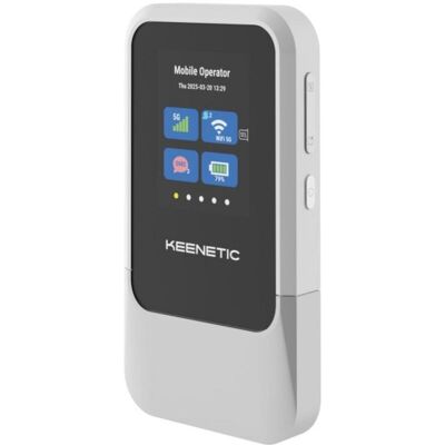 Enrutador portátil Keenetic KN-5210-01-EU doble banda WiFi SIM 4000mAh batería Enrutador portátil Keenetic KN-5210-01-EU doble banda WiFi SIM 4000mAh batería