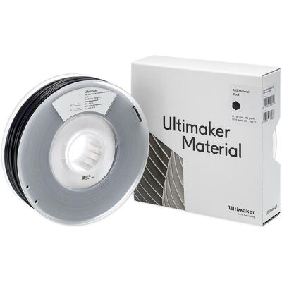 Filamento 3D Ultimaker M2560 Negro 750 g - ABS - 750 g Filamento 3D Ultimaker M2560 Negro 750 g - ABS - 750 g