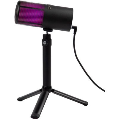 Micrófono Thronmax M8P USB cardioide con luces RGB para streaming y podcast Micrófono Thronmax M8P USB cardioide con luces RGB para streaming y podcast