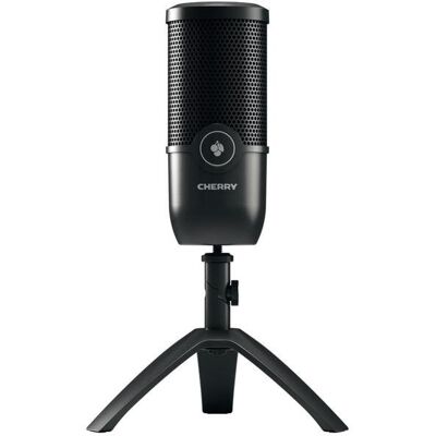Micrófono CHERRY UM 3.0 USB cardioide con soporte y salida de auriculares Micrófono CHERRY UM 3.0 USB cardioide con soporte y salida de auriculares