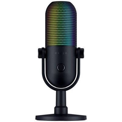 Micrófono Razer Seiren V3 Chroma USB supercardioide con DSP 32 bits y RGB Micrófono Razer Seiren V3 Chroma USB supercardioide con DSP 32 bits y RGB