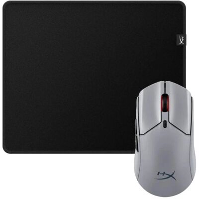HyperX Bundle Pulsefire Haste 2 Pro Ratón Gaming Inalámbrico + HyperX Pulsefire Mat Alfombrilla HyperX Bundle Pulsefire Haste 2 Pro Ratón Gaming Inalámbrico + HyperX Pulsefire Mat Alfombrilla