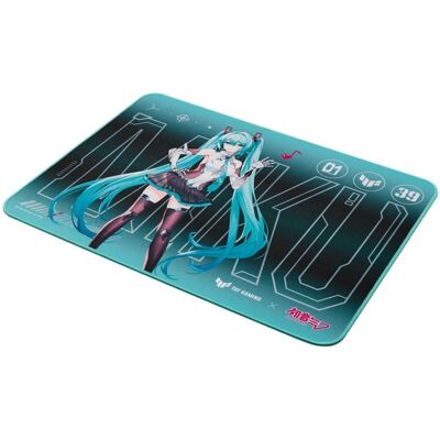 Alfombrilla ASUS TUF Gaming P1 Hatsune Miku Edition base antideslizante resistente al agua 360x260mm Alfombrilla ASUS TUF Gaming P1 Hatsune Miku Edition base antideslizante resistente al agua 360x260mm