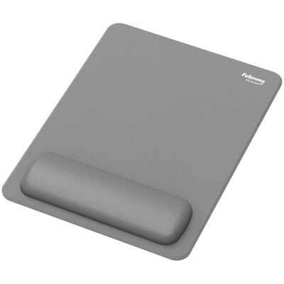 Alfombrilla Fellowes Breyta 100142561 XL Gris con reposamuñecas ergonómico Alfombrilla Fellowes Breyta 100142561 XL Gris con reposamuñecas ergonómico
