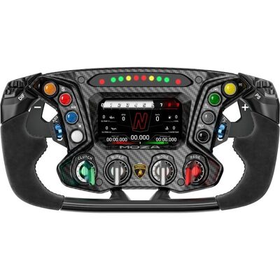 Moza Racing X Automobili Lamborghini Squadra Corse Essenza Scv12 Volante Sim Racing Steering Wheel Moza Racing X Automobili Lamborghini Squadra Corse Essenza Scv12 Volante Sim Racing Steering Wheel