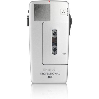 Dictáfono Philips Pocket Memo 400 - 5000 Hz AAA Recargable Blanco Dictáfono Philips Pocket Memo 400 - 5000 Hz AAA Recargable Blanco