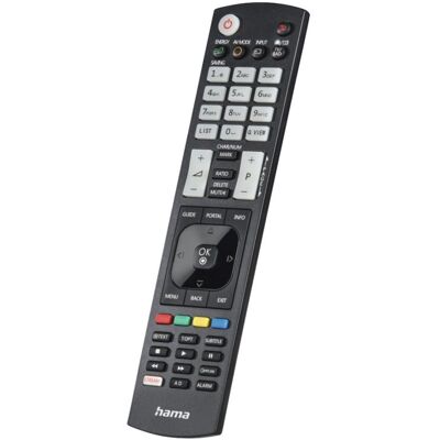 Mando a distancia Hama 00221061 para TV LG IR inalámbrico 52 botones plástico reciclado 10 m Mando a distancia Hama 00221061 para TV LG IR inalámbrico 52 botones plástico reciclado 10 m