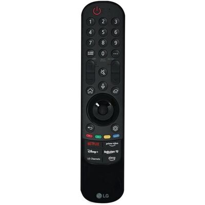 Mando TV LG Magic Remote MR25GB Botones IR inalámbrico Negro AAA Mando TV LG Magic Remote MR25GB Botones IR inalámbrico Negro AAA