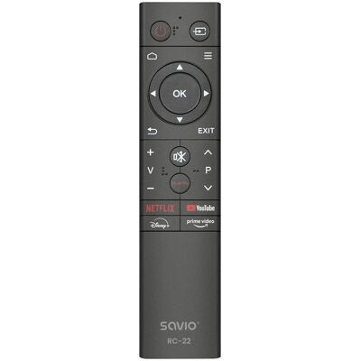 Mando a distancia universal Savio RC-22 programable 10 en 1 USB-C Mando a distancia universal Savio RC-22 programable 10 en 1 USB-C