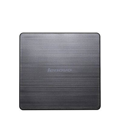 Unidad de disco óptico Lenovo DB65 DVD±RW externa negra ultracompacta Unidad de disco óptico Lenovo DB65 DVD±RW externa negra ultracompacta