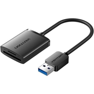 Lector de tarjetas Vention CLPBB USB 3.0 SD y microSD Lector de tarjetas Vention CLPBB USB 3.0 SD y microSD