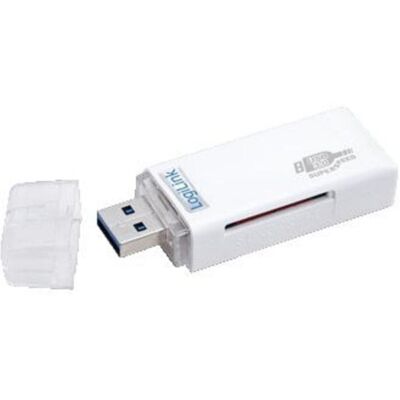Lector de tarjetas LogiLink CR0034 USB 3.2 Gen 1 Blanco Plug and Play Lector de tarjetas LogiLink CR0034 USB 3.2 Gen 1 Blanco Plug and Play