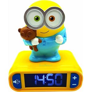 Lexibook Los Minions Reloj Despertador Digital con Luz de Noche 3D y Efectos Sonoros Lexibook Los Minions Reloj Despertador Digital con Luz de Noche 3D y Efectos Sonoros