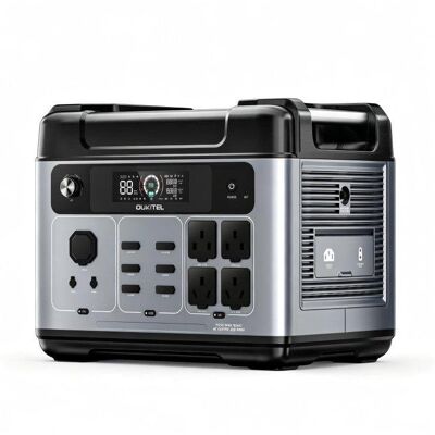 Estación de energía Oukitel P2001 Plus 2048Wh 4 puertos AC y 6 USB Batería LiFePO4 UPS y pantalla LCD Estación de energía Oukitel P2001 Plus 2048Wh 4 puertos AC y 6 USB Batería LiFePO4 UPS y pantalla LCD