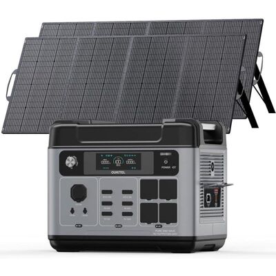Estación de energía Oukitel P2001 Pro 2048Wh 13 puertos LiFePO4 Carga rápida App control Estación de energía Oukitel P2001 Pro 2048Wh 13 puertos LiFePO4 Carga rápida App control