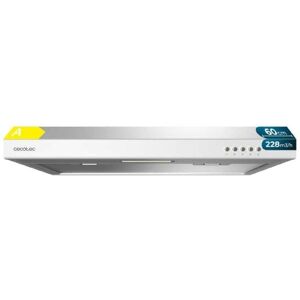 Campana extractora Cecotec Bolero Flux CM 602100 White A Convencional 60 cm motor BLDC LED Campana extractora Cecotec Bolero Flux CM 602100 White A Convencional 60 cm motor BLDC LED
