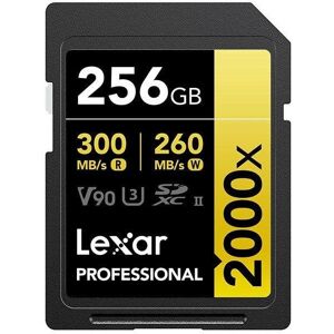 Tarjeta SD Lexar LSD2000256G-BNNNG 256GB UHS-II 300MB/s V90 resistente Tarjeta SD Lexar LSD2000256G-BNNNG 256GB UHS-II 300MB/s V90 resistente