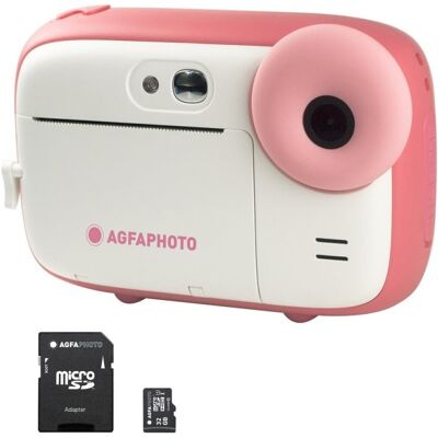 Agfaphoto Agfa Photo Pack Realikids Instant CAM Rosa + 1 Tarjeta Micro SD 32GB Agfaphoto Agfa Photo Pack Realikids Instant CAM Rosa + 1 Tarjeta Micro SD 32GB